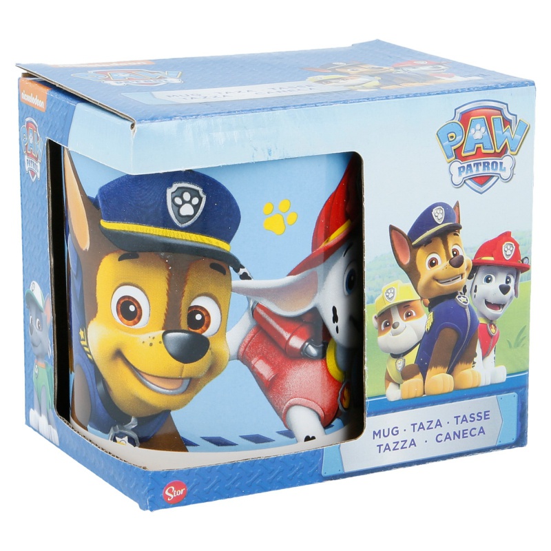 Keramický hrnček Paw Patrol 325 ml v darčekovej krabičke pre deti