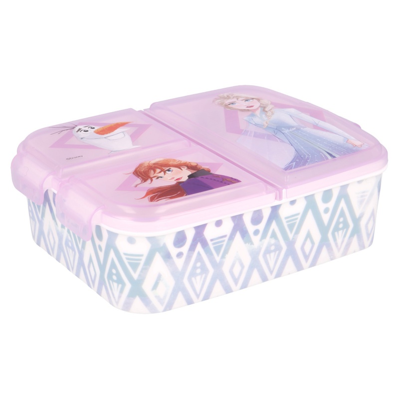 Delený plastový box na desiatu DISNEY FROZEN, 51020 Delený plastový box na desiatu DISNEY FROZEN, 51020