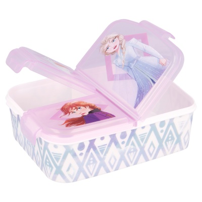 Delený plastový box na desiatu DISNEY FROZEN, 51020 Delený plastový box na desiatu DISNEY FROZEN, 51020