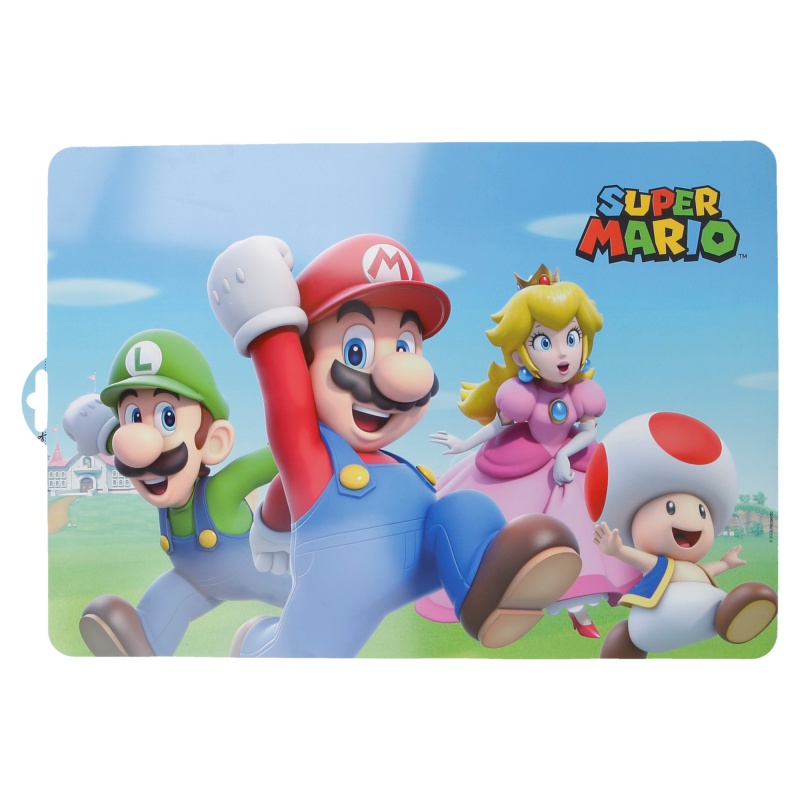Podložka na stůl 43 x 28cm SUPER MARIO, 21419 Podložka na stůl 43 x 28cm SUPER MARIO, 21419