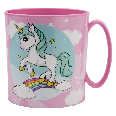 Plastový hrnek UNICORN, 350ml, 09710