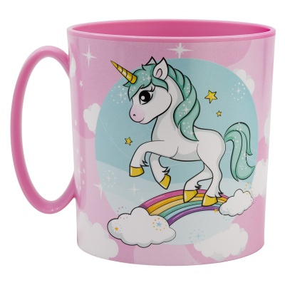 Plastový hrnek UNICORN, 350ml, 09710