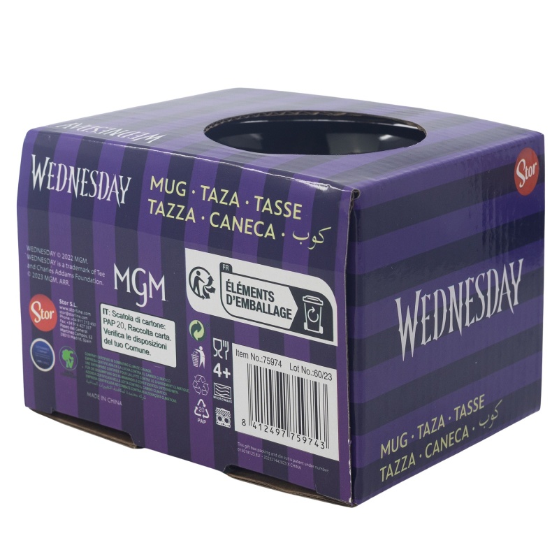 Keramický hrnek Wednesday, 400ml, 75974 Keramický hrnek Wednesday, 400ml, 75974