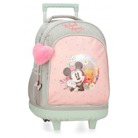 Školní batoh na kolečkách MINNIE MOUSE Wild Nature, 2962921