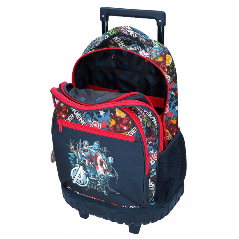 Školní batoh na kolečkách AVENGERS Legendary, 2992921 Školní batoh na kolečkách AVENGERS Legendary, 2992921