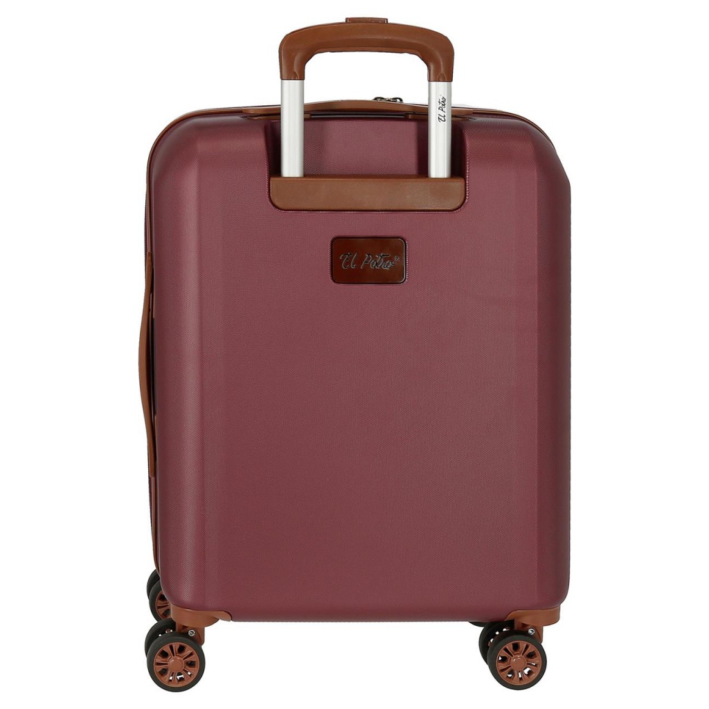 EL POTRO Ocuri Red, ABS Cestovný kufor 55x40x20cm, 38L, 5128724 (small)