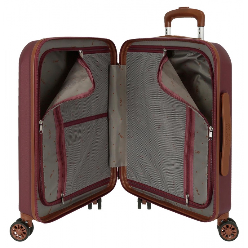 EL POTRO Ocuri Red, ABS Cestovný kufor 55x40x20cm, 38L, 5128724 (small) EL POTRO Ocuri Red, ABS Cestovný kufor 55x40x20cm, 38L, 5128724 (small)