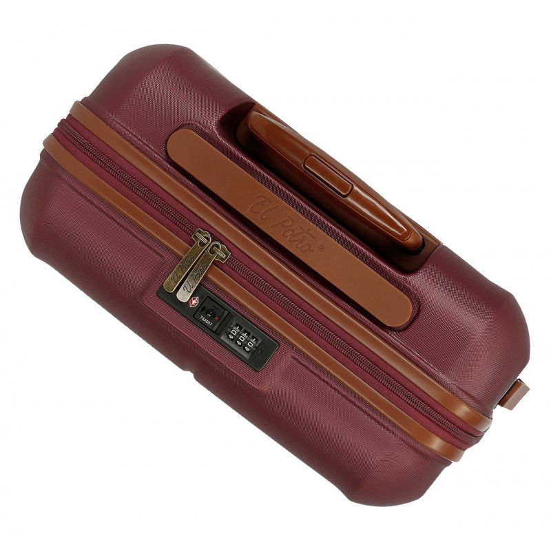 EL POTRO Ocuri Red, ABS Cestovný kufor 55x40x20cm, 38L, 5128724 (small) EL POTRO Ocuri Red, ABS Cestovný kufor 55x40x20cm, 38L, 5128724 (small)