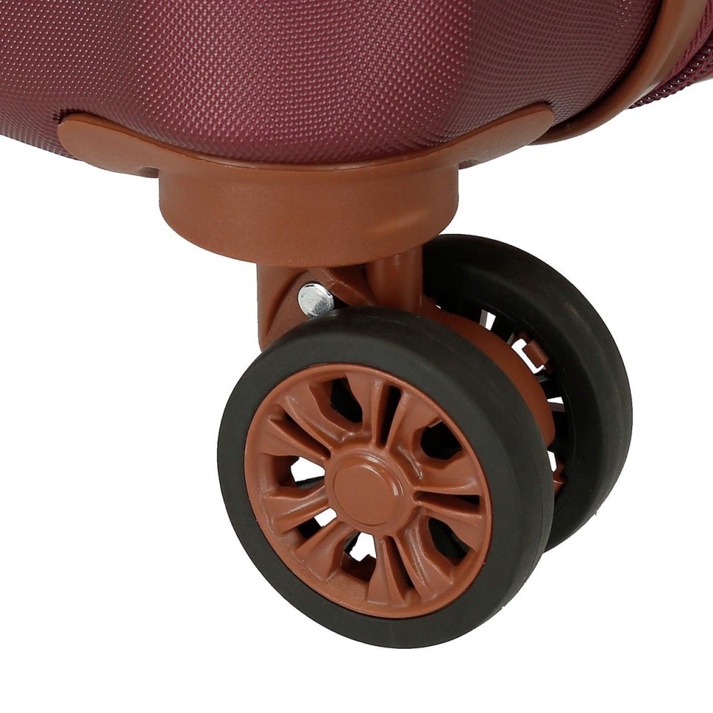 EL POTRO Ocuri Red, ABS Cestovní kufr 55x40x20cm, 38L, 5128724 (small)