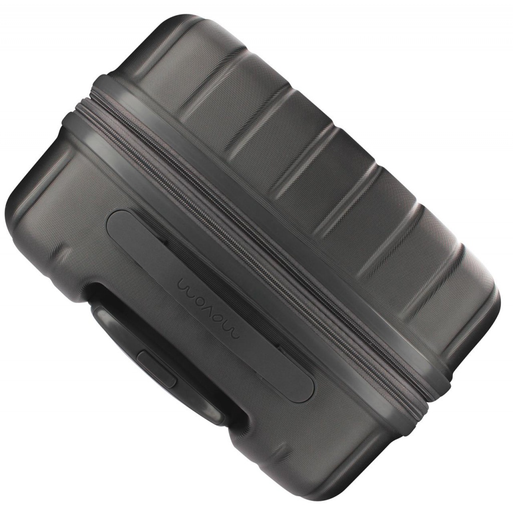 MOVOM Wood Antracite, Sada luxusných ABS cestovných kufrov, 75cm/65cm/55cm, 5318462