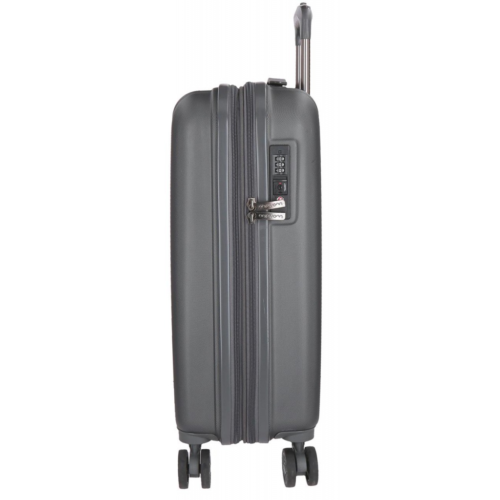 MOVOM Wood Antracite, Sada luxusných ABS cestovných kufrov, 75cm/65cm/55cm, 5318462