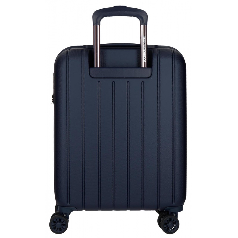 MOVOM Wood Navy Blue, Sada luxusných ABS cestovných kufrov, 75cm/65cm/55cm, 5318464