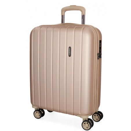 MOVOM Wood Champagne, Škrupinový cestovný kufor, 55x40x20cm, 38L, 5319165 (small)