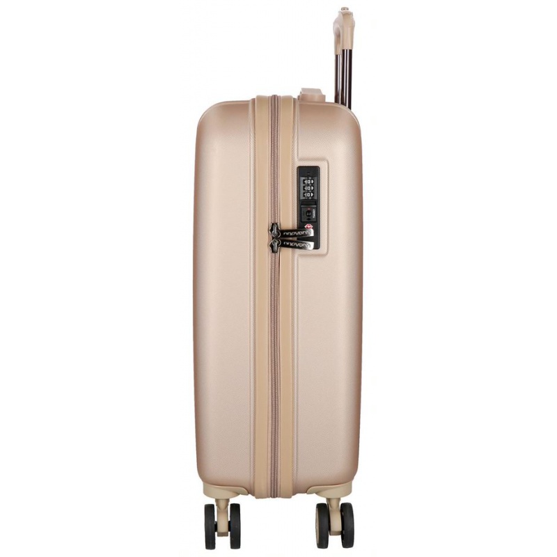 MOVOM Wood Champagne, Škrupinový cestovný kufor, 55x40x20cm, 38L, 5319165 (small)