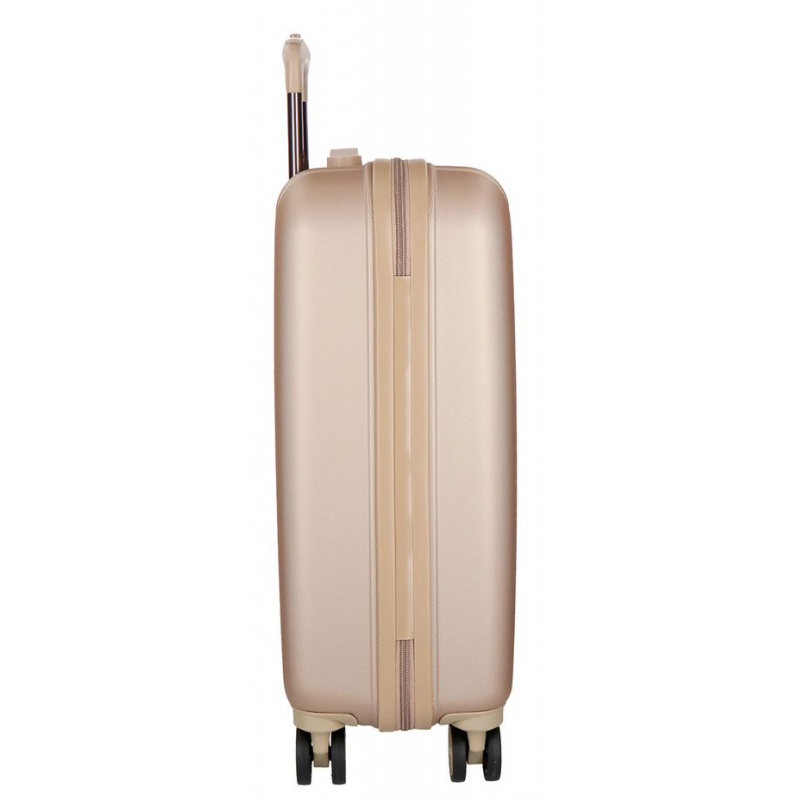 MOVOM Wood Champagne, Škrupinový cestovný kufor, 55x40x20cm, 38L, 5319165 (small)