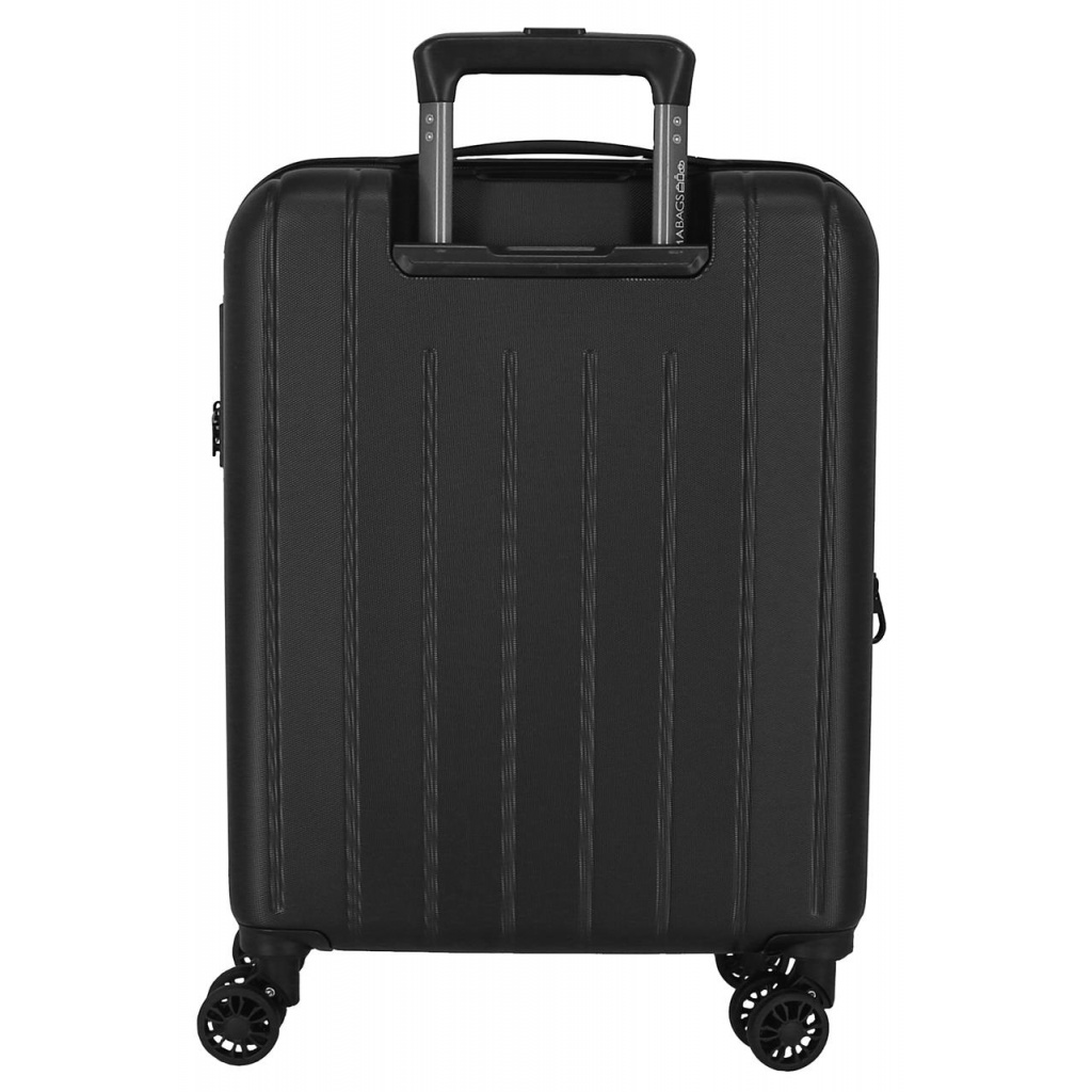 MOVEM Wood Black, Skořepinový cestovní kufr, 55x40x20cm, 38L, 5318661 (small exp.)