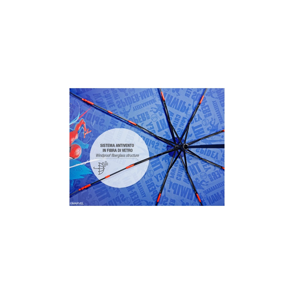 Chlapčenský skladací dáždnik SPIDERMAN, 75396