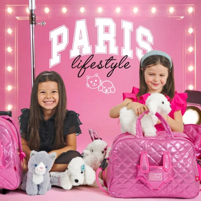 Detský batoh na kolieskach s plyšovým pudlíkom Perletti Toys, 13081 Detský batoh na kolieskach s plyšovým pudlíkom Perletti Toys, 13081