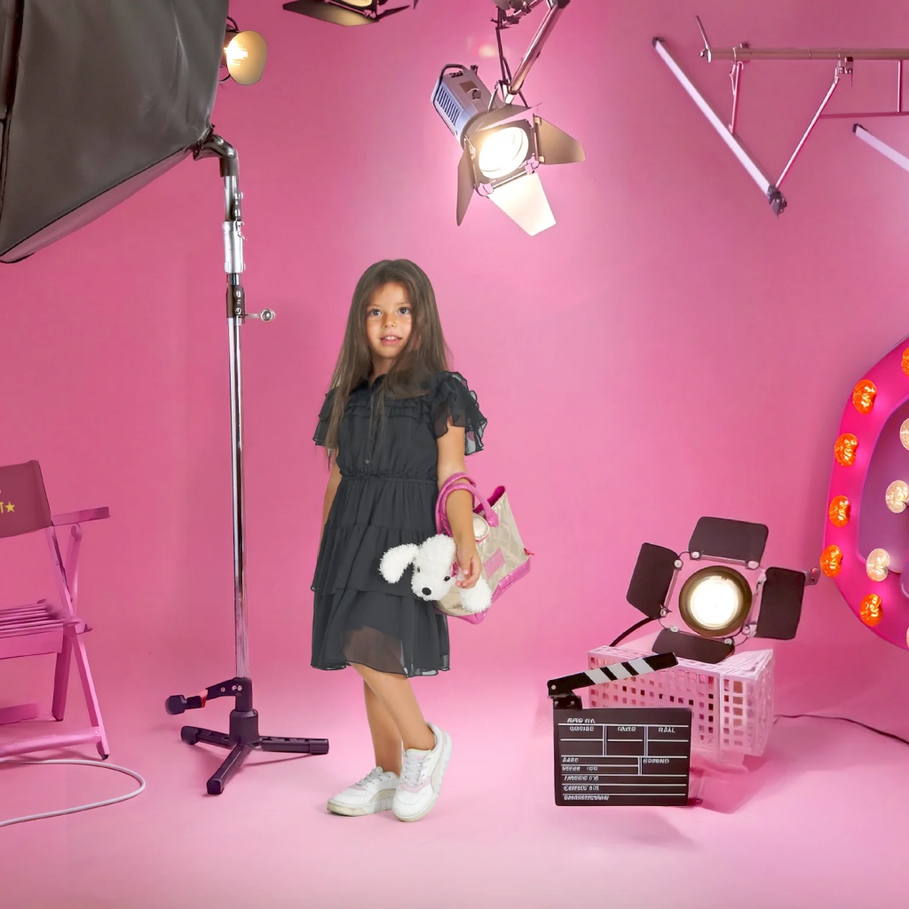 Kabelka s odnímatelným plyšovým pudlíkem Perletti Kids, 13083