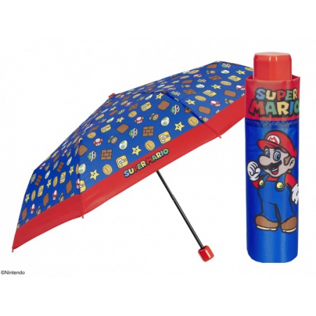 PERLETTI Skládací deštník SUPER MARIO, 75059