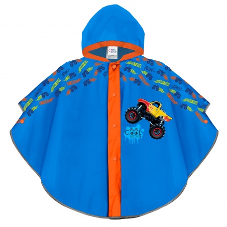Pláštěnka / pončo Perletti Cool Kids Truck, 3/6 let, 15644