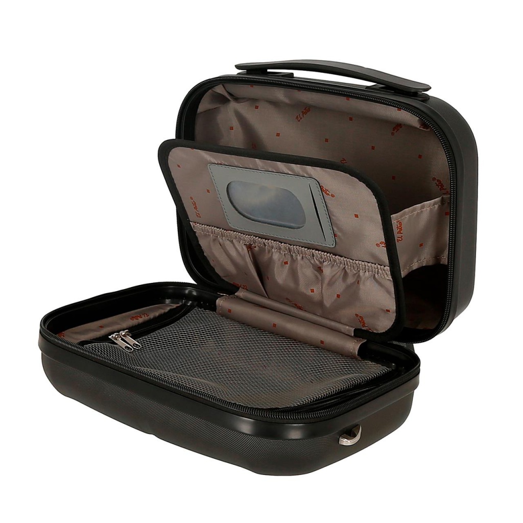 EL POTRO Vera Black, Cestovný kozmetický príručný kufrík, 5333921