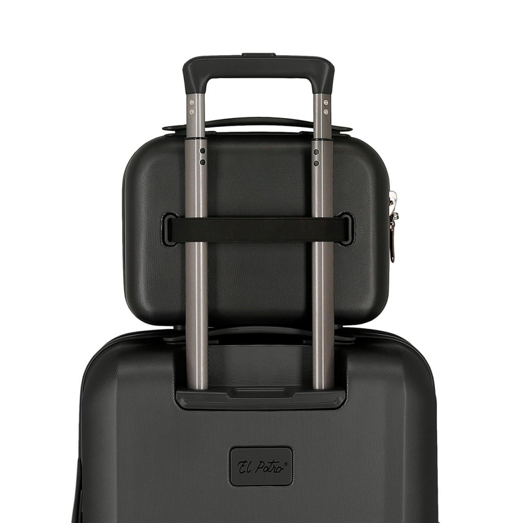 EL POTRO Vera Black, Cestovný kozmetický príručný kufrík, 5333921