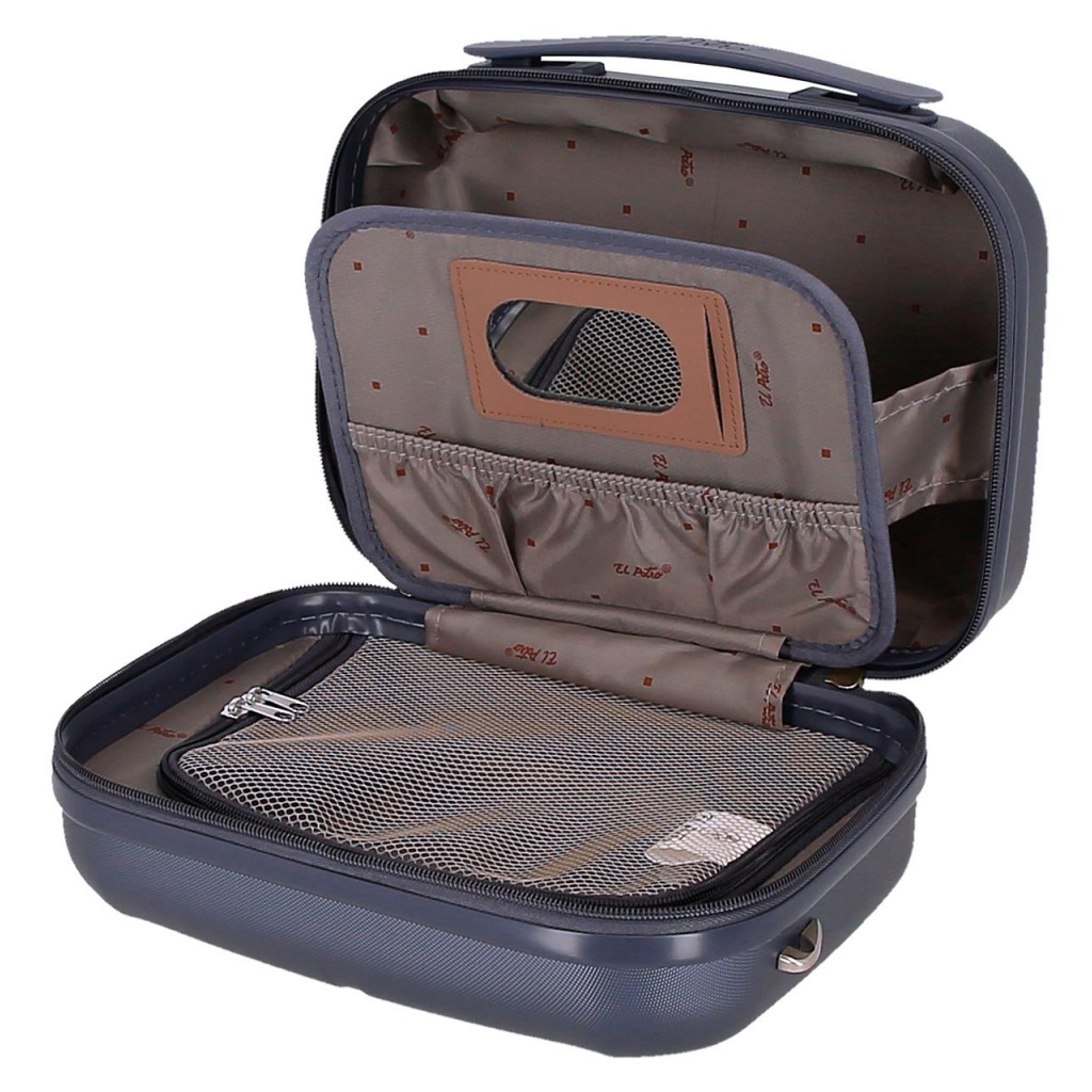 EL POTRO Vera Navy Blue, Cestovní kosmetický příruční kufřík, 5333922