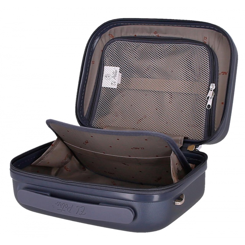 EL POTRO Vera Navy Blue, Cestovný kozmetický príručný kufrík, 5333922 EL POTRO Vera Navy Blue, Cestovný kozmetický príručný kufrík, 5333922