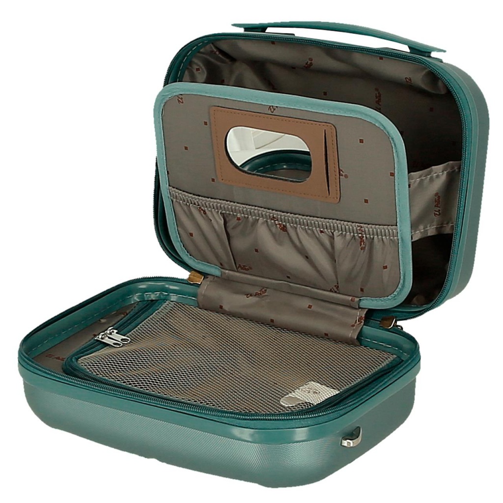 EL POTRO Vera Green, Cestovní kosmetický příruční kufřík, 5333923