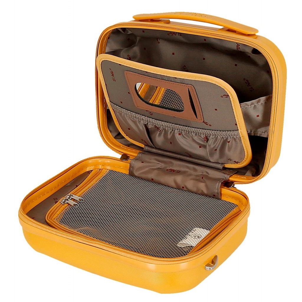 EL POTRO Vera Ochre, Cestovný kozmetický príručný kufrík, 5333924