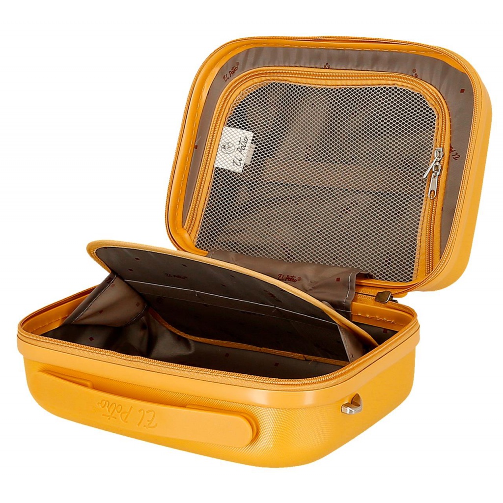 EL POTRO Vera Ochre, Cestovný kozmetický príručný kufrík, 5333924