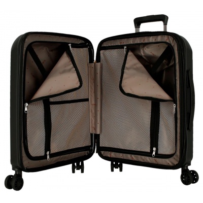 EL POTRO Vera Black, ABS Cestovný kufor 55x40x20cm, 37L, 5338621 (small exp.) EL POTRO Vera Black, ABS Cestovný kufor 55x40x20cm, 37L, 5338621 (small exp.)