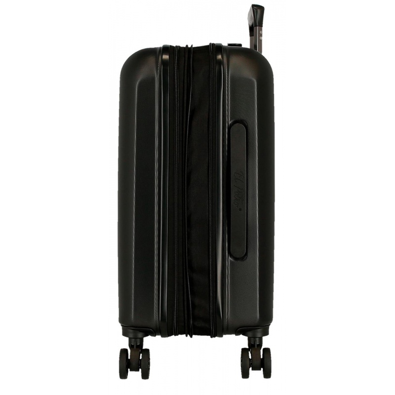 EL POTRO Vera Black, ABS Cestovný kufor 55x40x20cm, 37L, 5338621 (small exp.) EL POTRO Vera Black, ABS Cestovný kufor 55x40x20cm, 37L, 5338621 (small exp.)