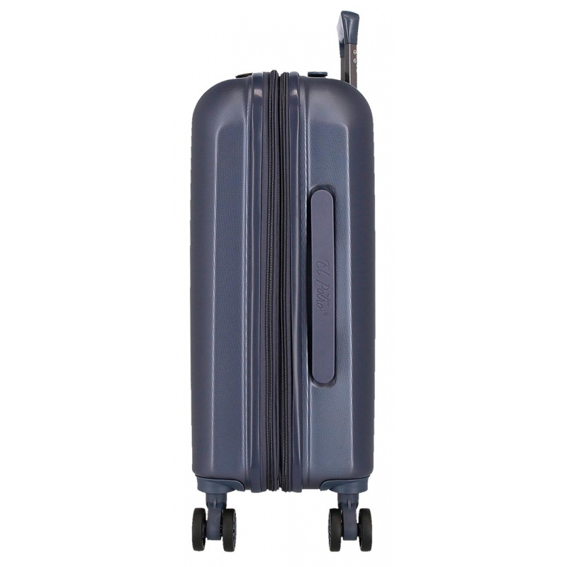 EL POTRO Vera Navy Blue, ABS Cestovný kufor 55x40x20cm, 37L, 5338622 (small exp.) EL POTRO Vera Navy Blue, ABS Cestovný kufor 55x40x20cm, 37L, 5338622 (small exp.)