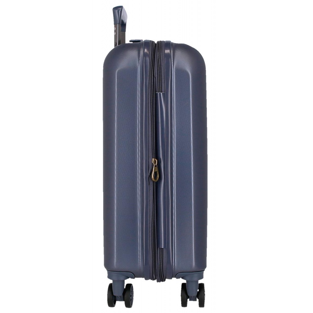 EL POTRO Vera Navy Blue, ABS Cestovný kufor 55x40x20cm, 37L, 5338622 (small exp.)