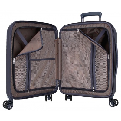 EL POTRO Vera Navy Blue, ABS Cestovný kufor 55x40x20cm, 37L, 5338622 (small exp.) EL POTRO Vera Navy Blue, ABS Cestovný kufor 55x40x20cm, 37L, 5338622 (small exp.)