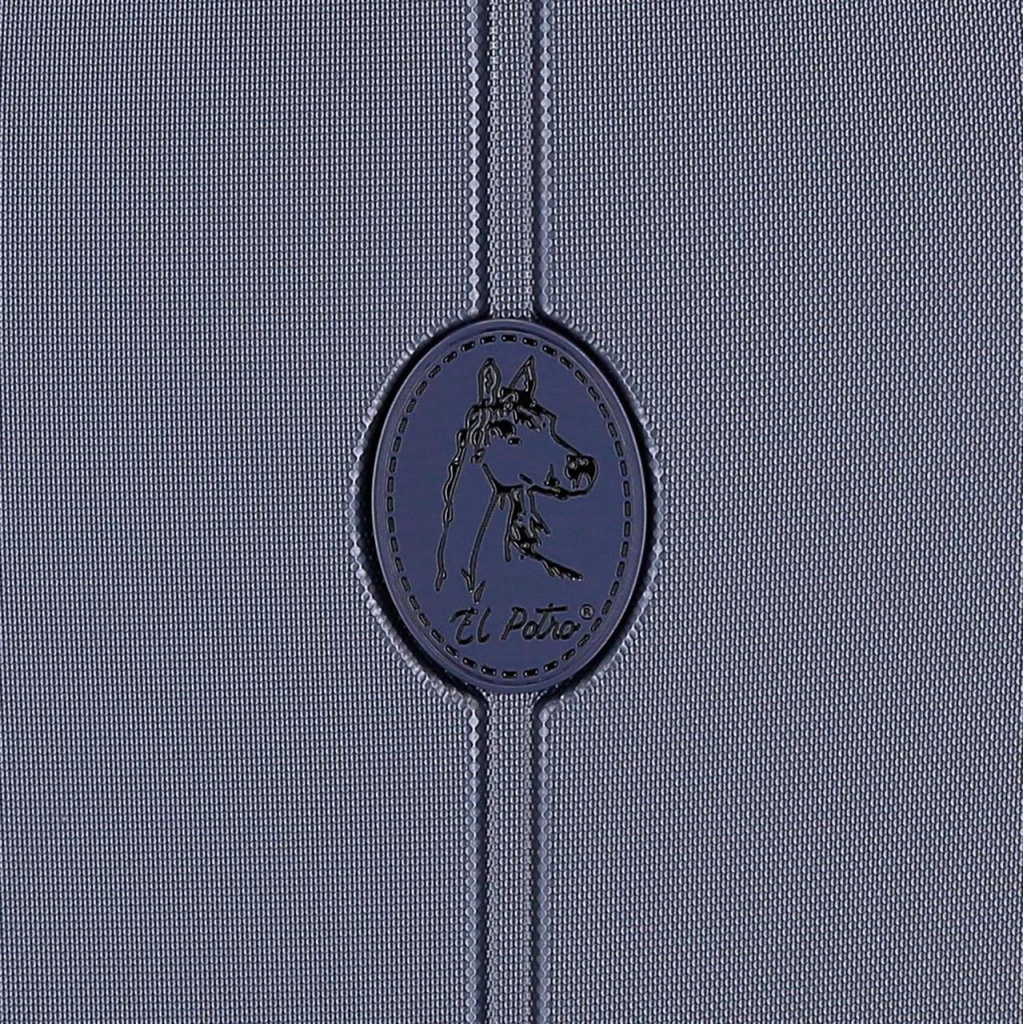 EL POTRO Vera Navy Blue, ABS Cestovný kufor 55x40x20cm, 37L, 5338622 (small exp.)