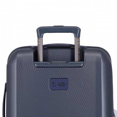 EL POTRO Vera Navy Blue, ABS Cestovný kufor 55x40x20cm, 37L, 5338622 (small exp.) EL POTRO Vera Navy Blue, ABS Cestovný kufor 55x40x20cm, 37L, 5338622 (small exp.)