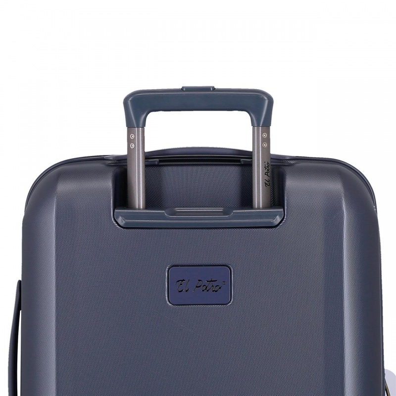 EL POTRO Vera Navy Blue, ABS Cestovný kufor 55x40x20cm, 37L, 5338622 (small exp.) EL POTRO Vera Navy Blue, ABS Cestovný kufor 55x40x20cm, 37L, 5338622 (small exp.)