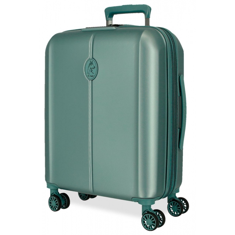EL POTRO Vera Green, ABS Cestovný kufor 55x40x20cm, 37L, 5338623 (small exp.) EL POTRO Vera Green, ABS Cestovný kufor 55x40x20cm, 37L, 5338623 (small exp.)