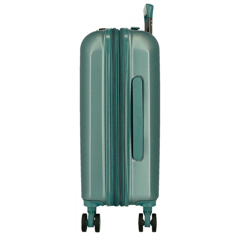 EL POTRO Vera Green, ABS Cestovný kufor 55x40x20cm, 37L, 5338623 (small exp.) EL POTRO Vera Green, ABS Cestovný kufor 55x40x20cm, 37L, 5338623 (small exp.)