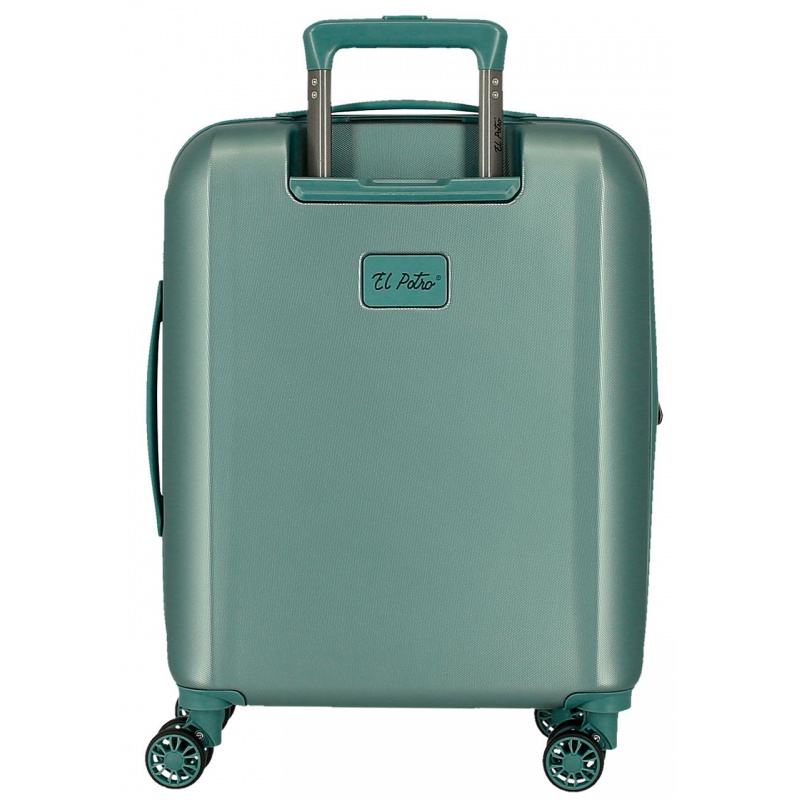 EL POTRO Vera Green, ABS Cestovný kufor 55x40x20cm, 37L, 5338623 (small exp.) EL POTRO Vera Green, ABS Cestovný kufor 55x40x20cm, 37L, 5338623 (small exp.)