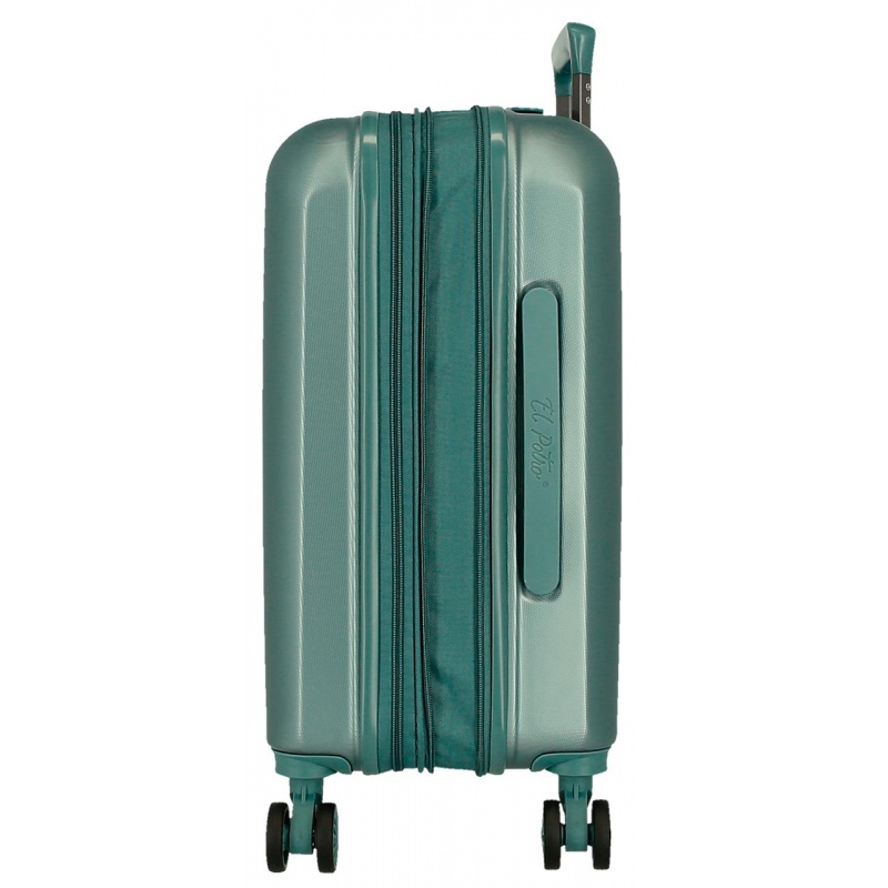 EL POTRO Vera Green, ABS Cestovný kufor 55x40x20cm, 37L, 5338623 (small exp.) EL POTRO Vera Green, ABS Cestovný kufor 55x40x20cm, 37L, 5338623 (small exp.)