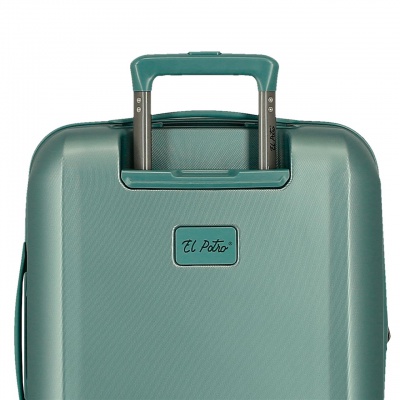 EL POTRO Vera Green, ABS Cestovný kufor 55x40x20cm, 37L, 5338623 (small exp.) EL POTRO Vera Green, ABS Cestovný kufor 55x40x20cm, 37L, 5338623 (small exp.)