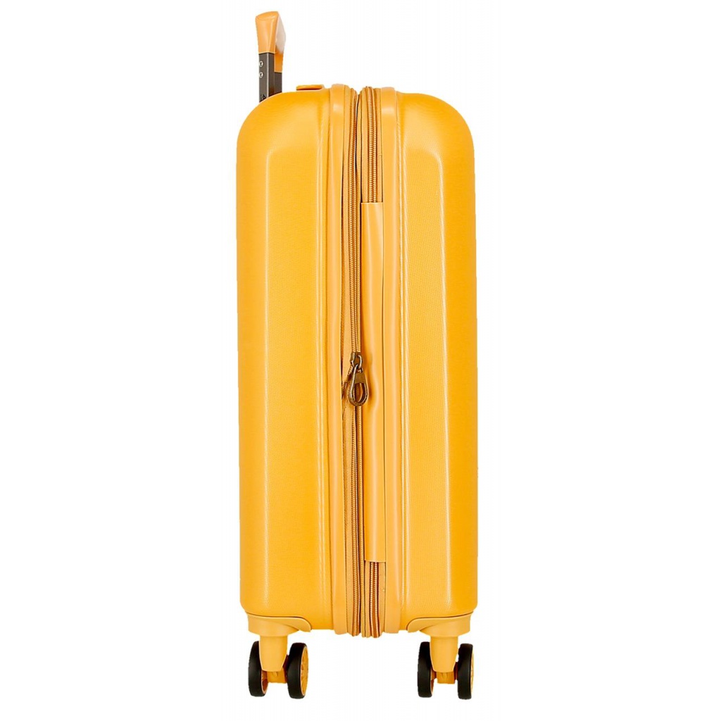 EL POTRO Vera Ochre, ABS Cestovní kufr 55x40x20cm, 37L, 5338624 (small exp.)