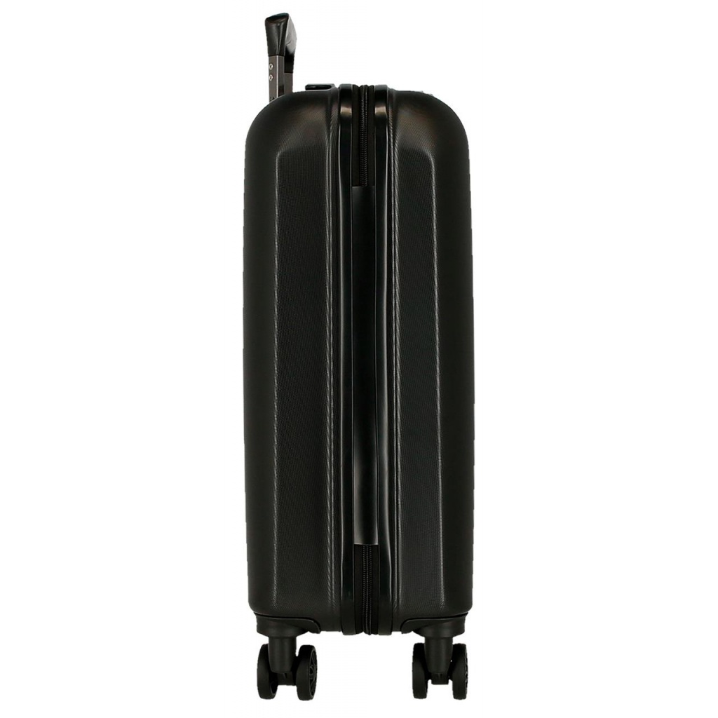 EL POTRO Vera Black, ABS Cestovní kufr 55x40x20cm, 37L, 5338721 (small)