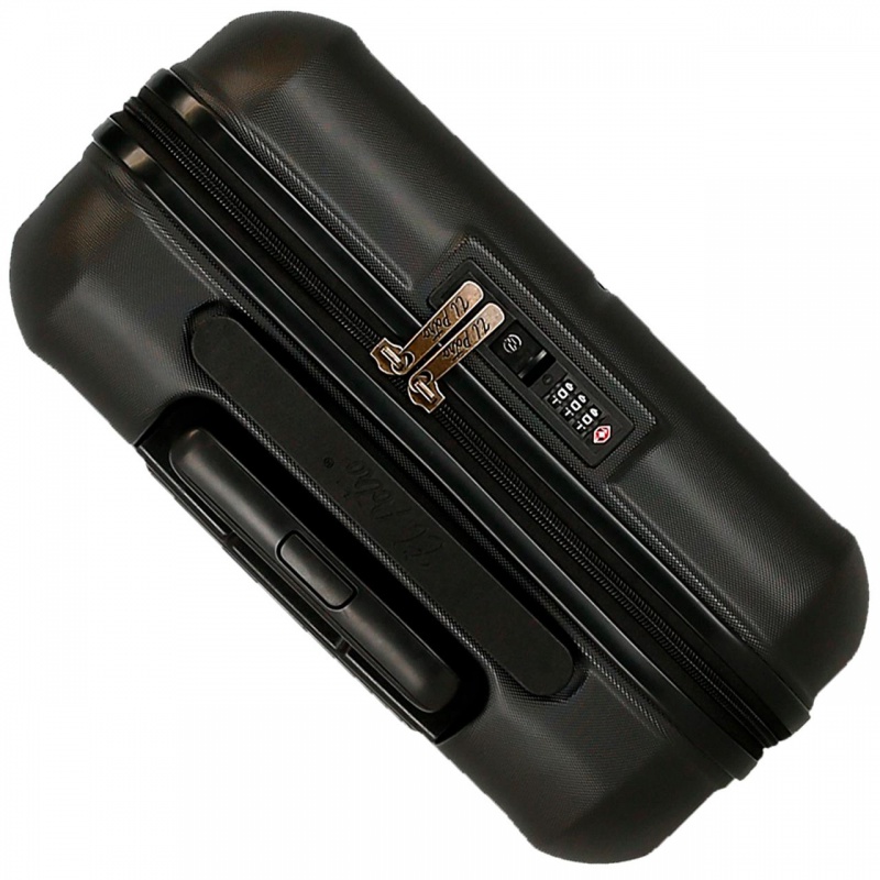 EL POTRO Vera Black, ABS Cestovný kufor 55x40x20cm, 37L, 5338721 (small) EL POTRO Vera Black, ABS Cestovný kufor 55x40x20cm, 37L, 5338721 (small)