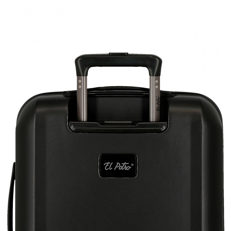 EL POTRO Vera Black, ABS Cestovný kufor 55x40x20cm, 37L, 5338721 (small) EL POTRO Vera Black, ABS Cestovný kufor 55x40x20cm, 37L, 5338721 (small)