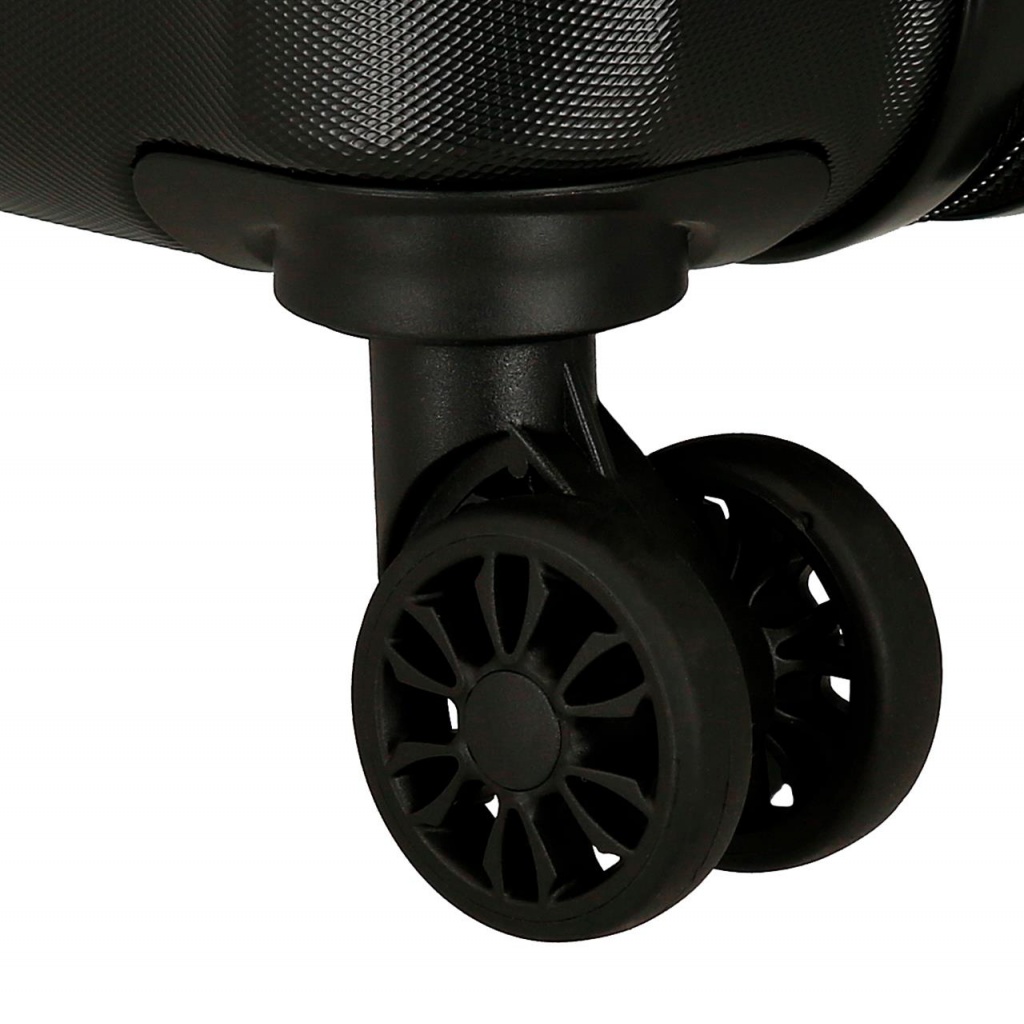 EL POTRO Vera Black, ABS Cestovný kufor 55x40x20cm, 37L, 5338721 (small)